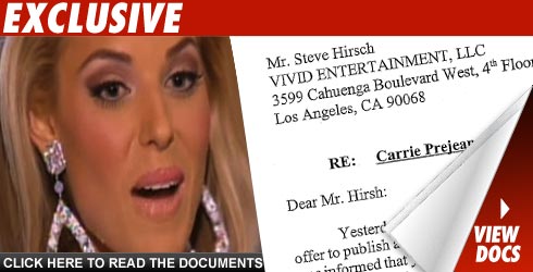 Carrie to Vivid: I Said No, Stupid Carrie Prejean