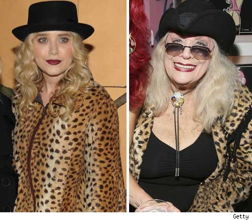 Mary-Kate Olsen -- Cougarlicious Mary-Kate Olsen and Sylvia Miles