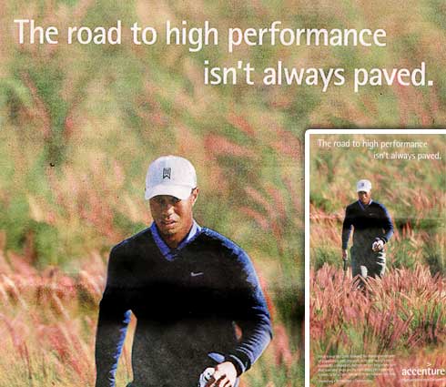 Tiger Woods -- The Definition of Irony Tiger Woods