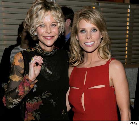 Meg Ryan and Cheryl Hines