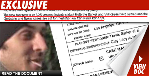 Travis Barker Settles Jet Crash Case Travis Barker