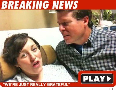 Duggar Fam -- Gallstones Didn't Faze Our Baby The Duggars: Click to watch