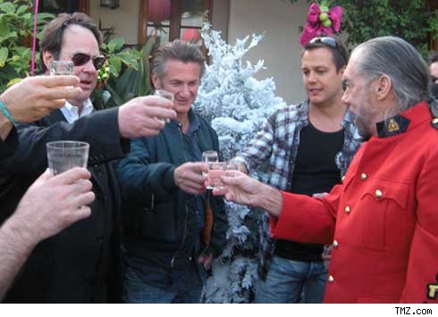 Aykroyd & Penn Take Shots to the Face Akroyd, Penn & Mitchell