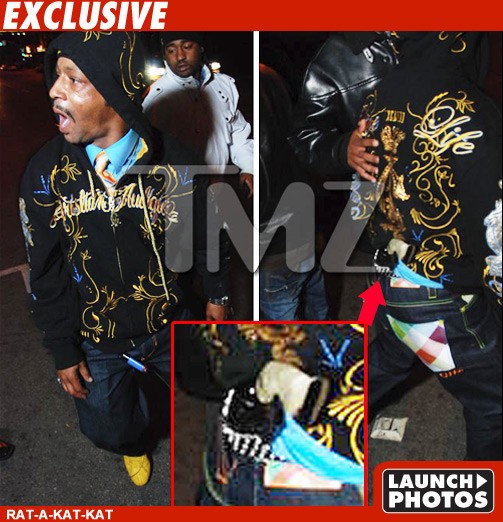 Katt Williams -- Packin' Heat in Hollywood? Katt Williams photos: Click to view!