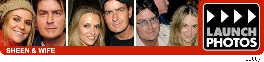 Charlie sheen and wife