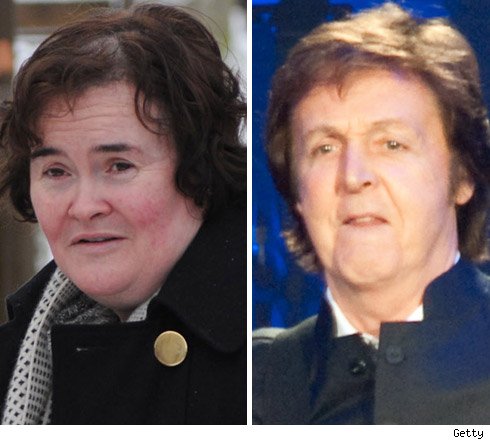 susan boyle Susan Boyle and Paul McCartney