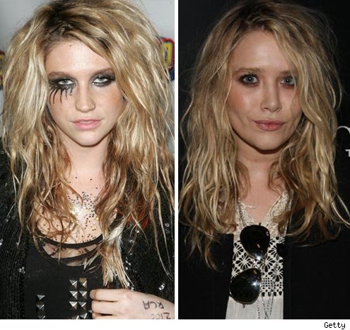 Ke$ha -- Olsen Twin? Ke$ha and Mary-Kate