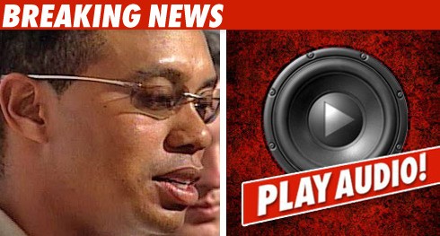 Cops Release Audio from Tiger Woods Crash Tiger Woods