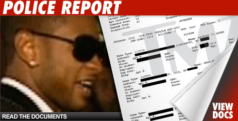 Usher: Thief Stole $1 Mil in Jewelry - from My Car Usher police report: Click to launch