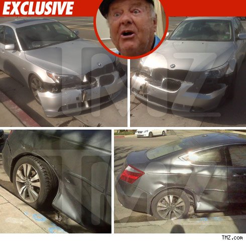 Dick Van Patten Hits Race Track After Car Crash Dick Van Patten Hits Race Track After Car Crash