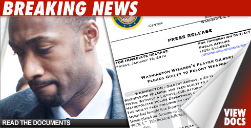 Arenas Pleads Guilty to Felony Gun Charge Arenas Pleads Guilty to Felony Gun Charge