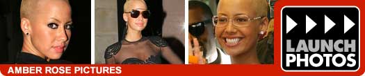 Amber Rose and Kanye West pictures.