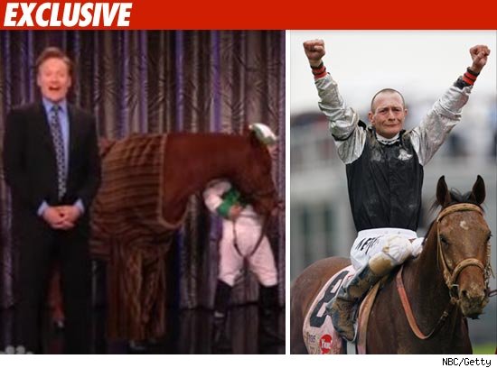 Conan O'Brien's Horse Gag -- Total Manure Conan O'Brien's Horse Gag