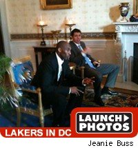 Los Angeles Lakers visit Washington DC. Los Angeles Lakers visit Washington DC.
