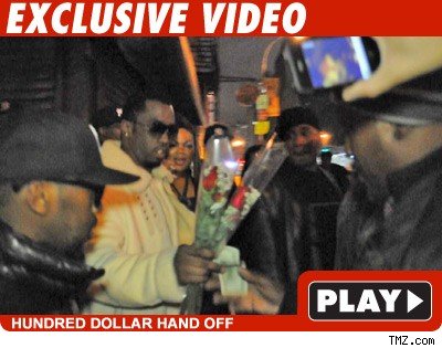 Diddy Just Hand Out a Hundred? Diddy: Click to watch