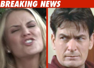 Charlie Sheen's Wife Released from Hospital Charlie Sheen and wife