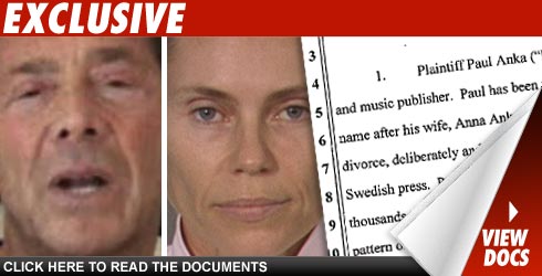 Paul Anka Sues Estranged Wife for Defamation Paul Anka doc launch: Click to launch