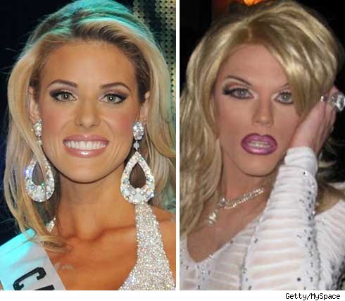 Carrie Prejean and Morgan McMichaels