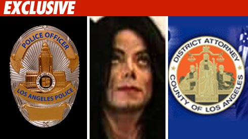 Tension Between LAPD and D.A. in Jackson Case LAPD and D.A. in Michael Jackson Case