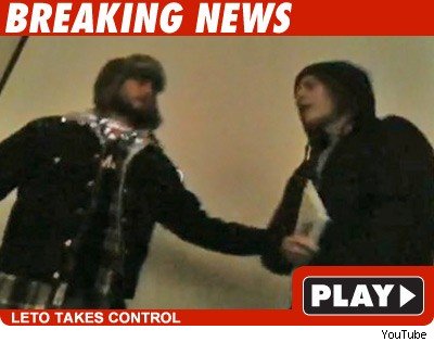 Jared Leto Faces Bomb Threat Jared Leto: Click to watch