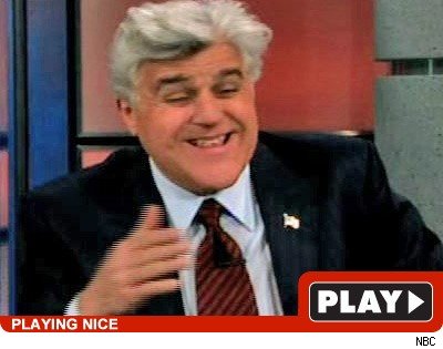 Leno on Letterman -- We Buried the Hatchet Jay Leno: Click to watch