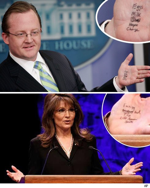 White House Hits Palin with Open Hand Slap White House Hits Palin with Open Hand Slap