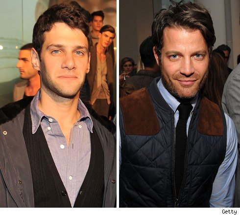 Justin Bartha and Nate Berkus