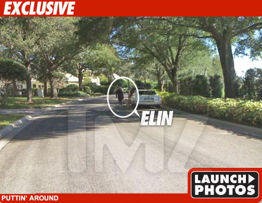 Tiger Woods' Street on Lockdown Tiger Woods: Click to view!