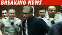Chris Brown Dresses Down for Court