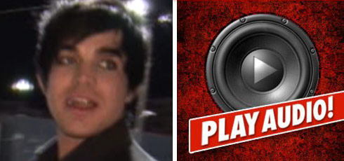 Adam Lambert: Click to listen