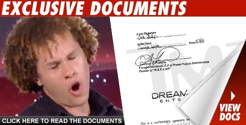 'Idol' Semifinalist -- The Contract that DQ'd Him Chris Golightly and Contract
