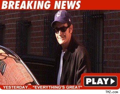Charlie Sheen Checks into Rehab Charlie Sheen: Click to view!
