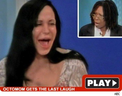 Octomom's Laugh Infects Daytime Octomom: Click to watch