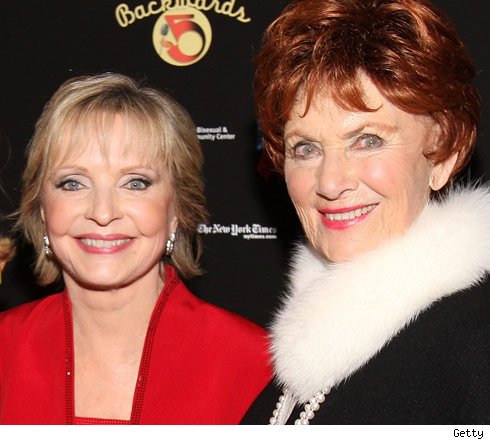 Florence Henderson and Mario Ross