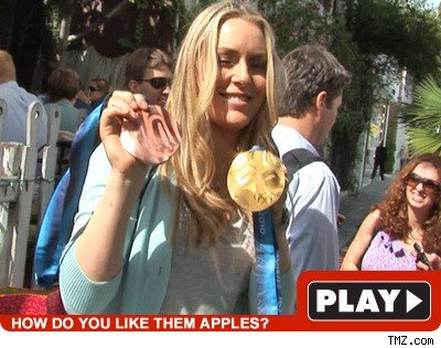 Lindsey Vonn to Rappers: 'That's the Real Bling' Lindsey Vonn: Click to watch