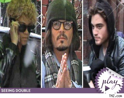 Rihanna, Depp & R-Patz -- Together At Last! Celebrity Impostors: Click to watch