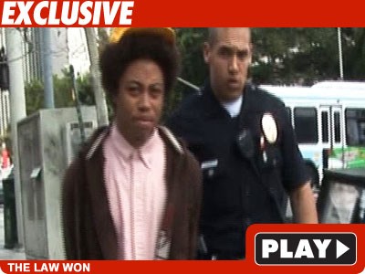 TMZ Camera Bandit Suspect -- Arrested on Tape! TMZ Camera Bandit Suspect -- Arrested on Tape!