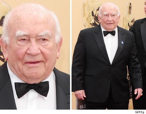 Ed Asner -- 'Up'-Right on the Red Carpet Ed Asner