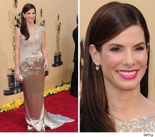 Sandra Bullock Is Golden Sandra Bullock