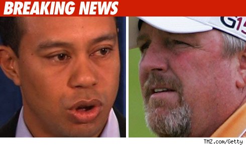 PGA Star: Tiger Constantly Changed Phone # Tiger Woods and Mark Calcavecchia