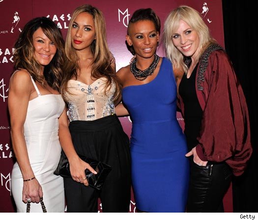 Robin Anti, Leona Lewis, Mel B and Natasha Beddinfield