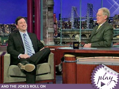 Jimmy Kimmel and David Letterman Jimmy Kimmel and David Letterman: Click to View!