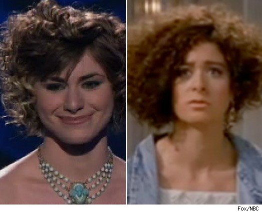 'Idol' Chick -- Amazing 'Grace' Siobhan Magnus and Debra Messing