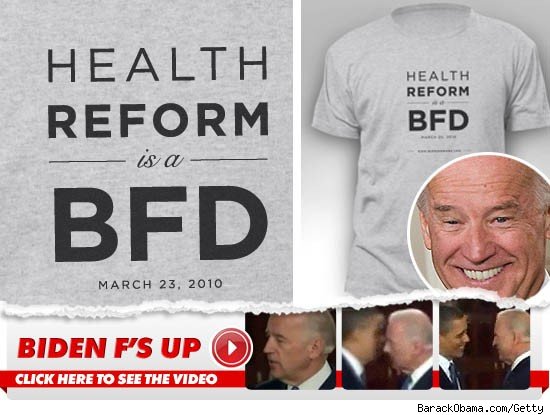 Joe Biden and Barack Obama Joe Biden's BFD: Click to View!