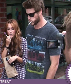 Miley & Liam -- Sweet on Each Other