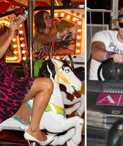 Paris & Kellan Hit Coachella Carnival
