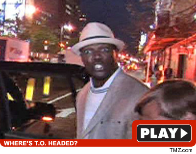 T.O.'s Lady Friend -- He's Gonna Play For ... T.O.'s Lady Friend -- He's Gonna Play For ...
