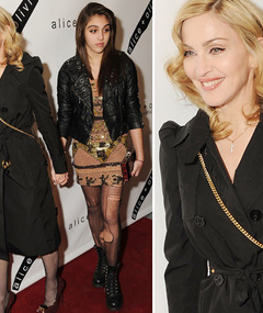 Madonna & Lourdes Get Bent