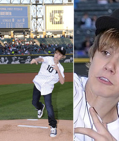 Justin Bieber Hits the Major League