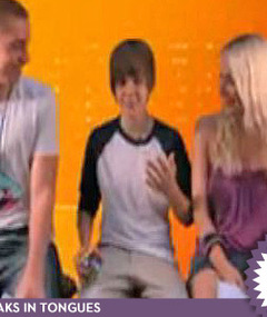 Justin Bieber: See, I Know 'German!'